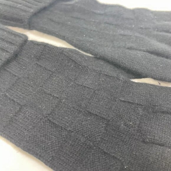 LOUIS VUITTON M72682 Damier Gon Helsinki Glove gloves Cashmere Black - Picture 3 of 16